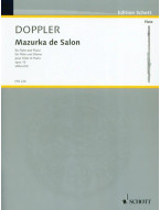 Albert Franz Doppler: Mazurka de Salon op. 16 (noty na příčnou flétnu, klavír)