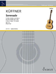 Joseph Küffner: Serenade C Opus 44 (noty na příčnou flétnu, klavír)