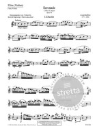 Joseph Küffner: Serenade C Opus 44 (noty na příčnou flétnu, klavír)