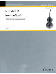 Hermann Regner: Kontra-Spass (noty na kontrabas, klavír)