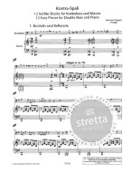 Hermann Regner: Kontra-Spass (noty na kontrabas, klavír)