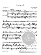 Georg Friedrich Händel: Sonata in G Minor (noty na zobcovou flétnu, klavír)