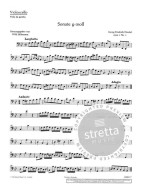Georg Friedrich Händel: Sonata in G Minor (noty na zobcovou flétnu, klavír)