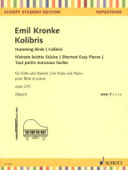 Emil Kronke: Humming Birds (noty na příčnou flétnu, klavír)