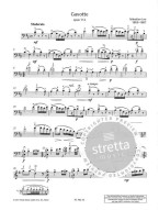 Sebastian Lee: Gavotte Op. 112 (noty na violoncello, klavír)