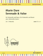 Marie Dare: Serenade & Valse (noty na violoncello, klavír)