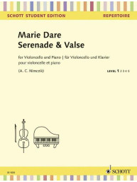 Marie Dare: Serenade & Valse (noty na violoncello, klavír)