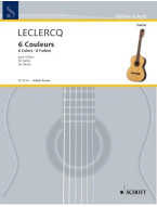 Norbert Leclercq: Six Colours (noty na kytaru)