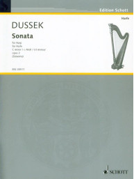 Sophia Dussek: Sonate C-Moll op. 2 (noty na harfu)