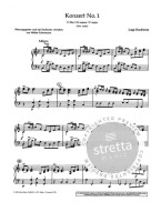 Luigi Boccherini: Concerto No. 1 C Major G 477 (noty na violoncello, klavír)
