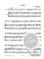 Giovanni Battista Cirri: Sonata No. 1 C Major (noty na violoncello, klavír)