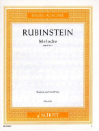 Anton Rubinstein: Melodie F-Dur op. 3/1 (noty na klavír)