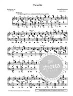 Anton Rubinstein: Melodie F-Dur op. 3/1 (noty na klavír)