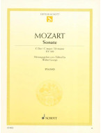Wolfgang Amadeus Mozart: Sonate C-Dur KV 309 (noty na klavír)