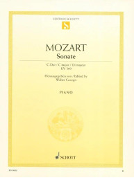 Wolfgang Amadeus Mozart: Sonate C-Dur KV 309 (noty na klavír)