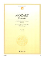Wolfgang Amadeus Mozart: Fantasie D-Moll KV 397 (noty na klavír)