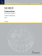 Matyas Seiber: Concertino (noty na klarinet, klavír)