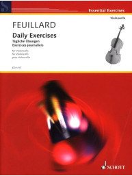 Louis R. Feuillard: Daily Exercises (noty na violoncello)