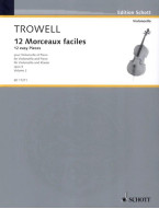 Arnold Trowell: 12 Easy Pieces op. 4/2 (noty na violoncello, klavír)