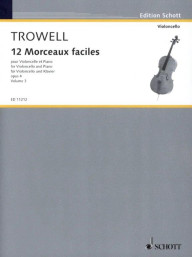 Arnold Trowell: 12 Easy Pieces op. 4/3 (noty na violoncello, klavír)