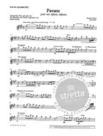 Maurice Ravel: Pavane pour une infante défunte (noty na kytaru, příčnou flétnu)