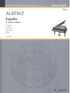 Isaac Albéniz: Espana Opus 165 (noty na klavír)