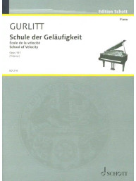 Cornelius Gurlitt: School of Velocity op. 141 (noty pro klavír)