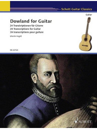 John Dowland for Guitar (noty na kytaru)