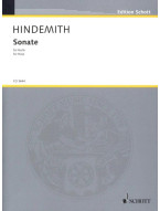 Paul Hindemith: Sonate in C (noty na harfu)