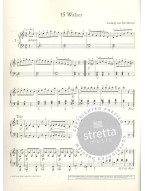 Ludwig van Beethoven: 15 Walzer (noty na klavír)