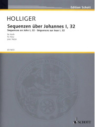 Heinz Holliger: Sequenzen über Johannes I, 32 (noty na harfu)