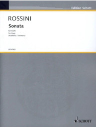 Gioachino Rossini: Sonata (noty na harfu)