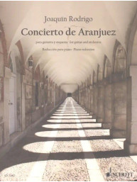 Joaquín Rodrigo: Concierto de Aranjuez (noty na kytaru, klavír)