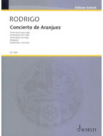 Joaquín Rodrigo: Concierto de Aranjuez (noty na harfu)