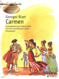 Georges Bizet: Carmen (noty na snadný klavír)