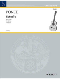 Manuel Maria Ponce: Estudio - Segovia (noty na kytaru)