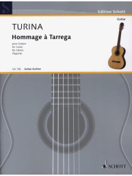 Joaquín Turina: Hommage A Tarrega (noty na kytaru)