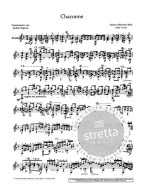 Johann Sebastian Bach: Chaconne d-Moll BWV 1004 (noty na kytaru)