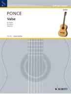 Manuel Maria Ponce: Valse (noty na kytaru)