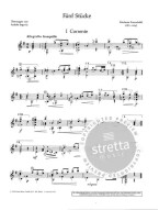 Girolamo Frescobaldi: 5 Pieces (noty na kytaru)
