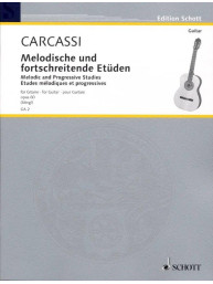 Matteo Carcassi: Melodic & Progressive Studies Op.60 (noty na kytaru)