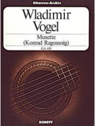Wladimir Vogel: Musette (noty na kytaru)