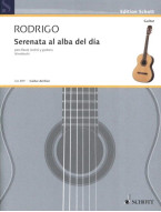 Joaquín Rodrigo: Serenata al alba del día (noty na kytaru, příčnou flétnu)