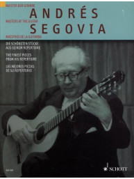 Andrés Segovia: The Finest Pieces from His Repertoire (noty na kytaru)
