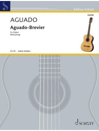 Dionisio Aguado: Aguado-Brevier (noty na kytaru)