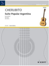Miguel Angel Cherubito: Suite Popular Argentina (noty na kytaru)