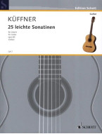 Joseph Küffner: 25 leichte Sonatinen op. 80 (noty na kytaru)