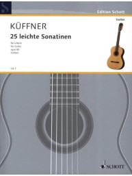 Joseph Küffner: 25 leichte Sonatinen op. 80 (noty na kytaru)
