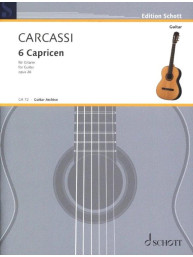 Matteo Carcassi: 6 Capricen op. 26 (noty na kytaru)