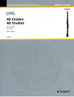 Alfred Uhl: 48 Etüden Band 1, Nr.1-24 (noty na klarinet)